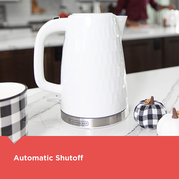 Black and decker honeycomb kettle hotsell